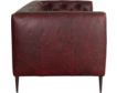 Soft Line America 7871 Collection 100% Leather Burgundy Loveseat small image number 3