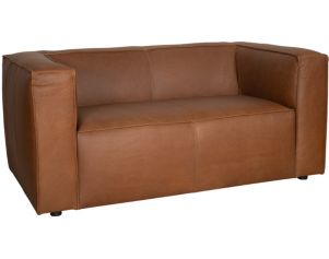 Soft Line America 7902 Collection Brown 100% Leather Loveseat