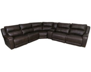 Southern Motion Dazzle 6-Piece Power Recline Leather Sectional