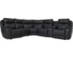 Southern Motion Show Stopper 6-Piece Leather Reclining Sectional small image number 1