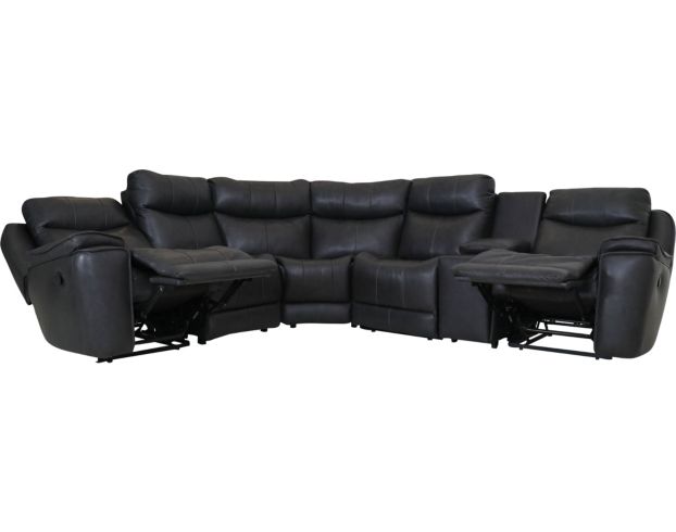 Southern Motion Show Stopper 6-Piece Leather Reclining Sectional large image number 2