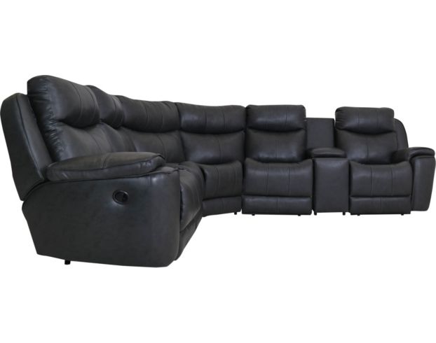 Southern Motion Show Stopper 6-Piece Leather Reclining Sectional large image number 3