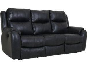 Southern Motion Marquis Black Leather Reclining Sofa