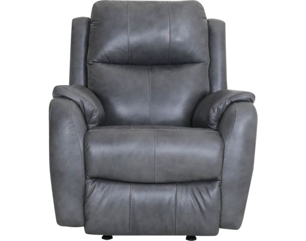 Southern Motion Marquis Gray Leather Rocker Recliner large image number 1