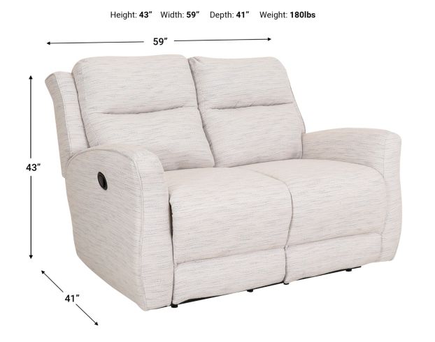 Southern Motion High Street Reclining Loveseat large image number 7