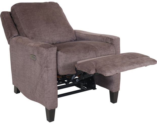 Southern Motion Bungalow Brown Power Rocking Hi-Leg Recliner large image number 3