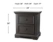 C&T International Inc Portico Autumn Nightstand small image number 2