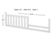 C&T International Brookfield Toddler Guardrail small image number 2