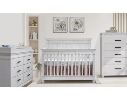 C&T International Brookfield 4-in-1 Convertible Crib