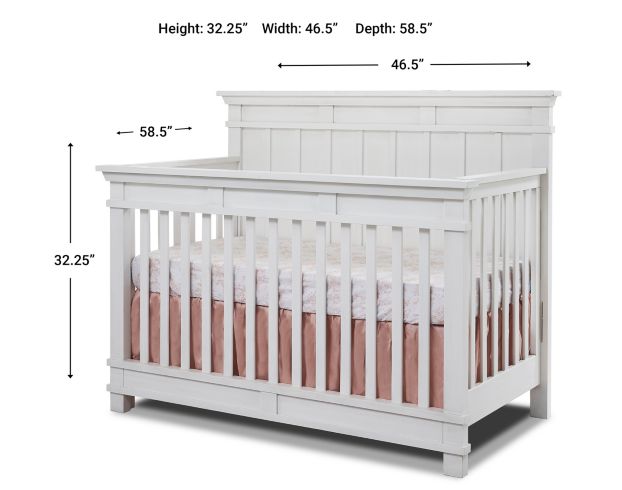 C T International Brookfield 4 in 1 Convertible Crib Homemakers