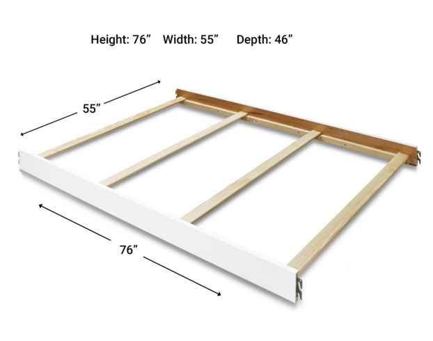 C&T International Full Bed Conversion Rails large image number 4