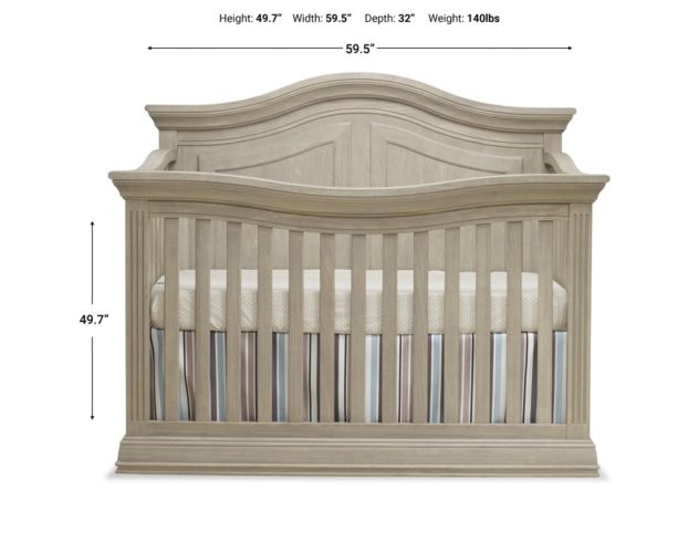 C&T International Providence 4-in-1 Convertible Crib large image number 6