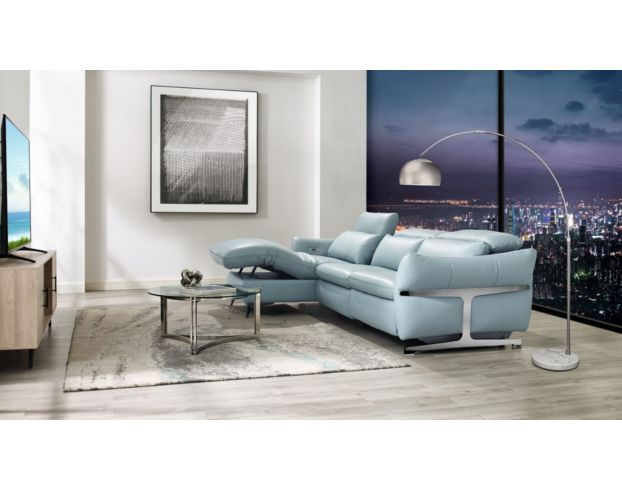 Soundstage Usa Pebble Beach Leather Power Sofa With Left-Chaise large image number 7
