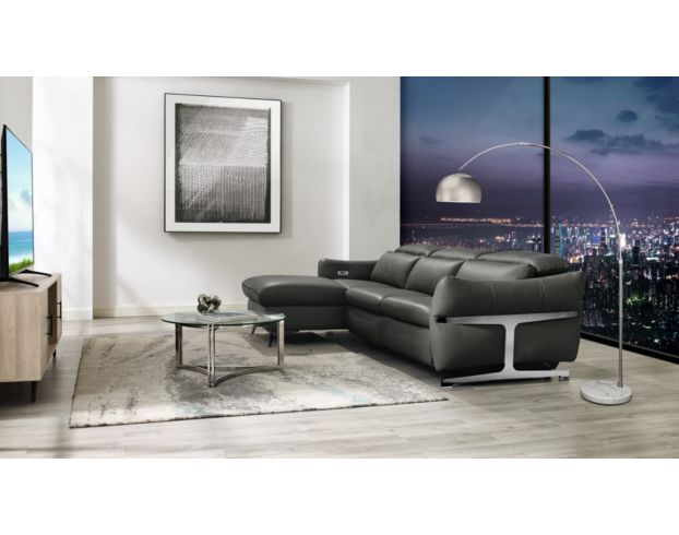 Soundstage Usa Pebble Beach Leather Power Sofa with Left Chaise large image number 2