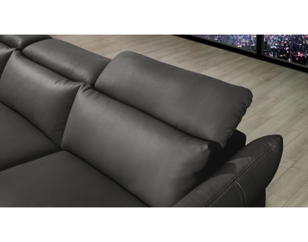 Soundstage Usa Pebble Beach Leather Power Sofa with Left Chaise large image number 7