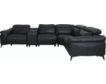 Soundstage Usa Napa Gray 5-Piece Leather Power Sectional small image number 2