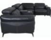 Soundstage Usa Napa Gray 5-Piece Leather Power Sectional small image number 5