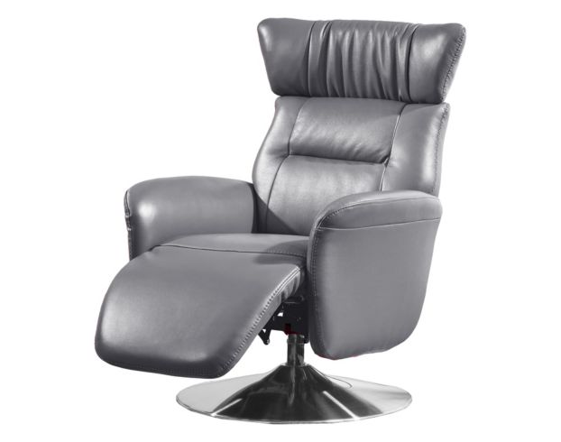 Soundstage Usa Eclipse Leather Power Swivel Recliner large image number 2