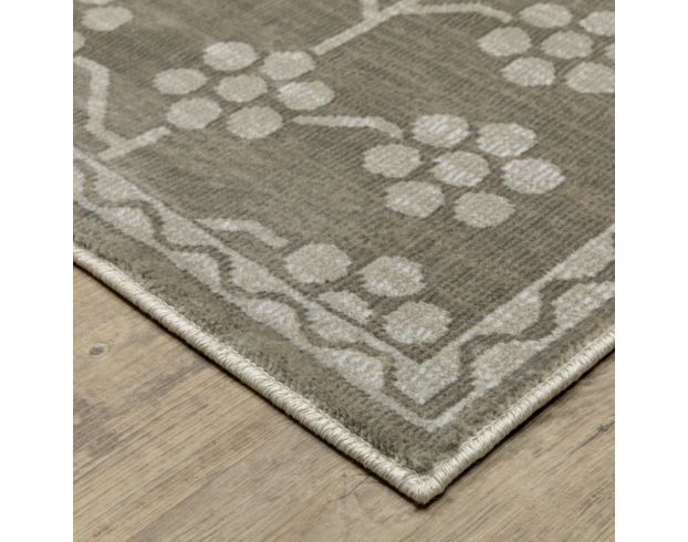 Oriental Weavers Usa, Inc. Intrigue Gray 5.3 x 7.6 Rug large image number 2