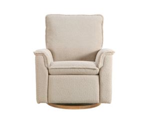 Second Story Home Anza Taupe Manual Glider Recliner