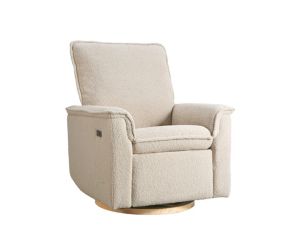 Second Story Home Anza Taupe Manual Glider Recliner