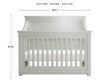 Second Story Home Rowan Sage Flat Top 4-in-1 Convertible Crib small image number 5