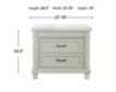 Second Story Home Rowan Sage Nightstand small image number 4