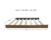 Second Story Home Rowan Sandwash Full Bed Conversion Kit small image number 2