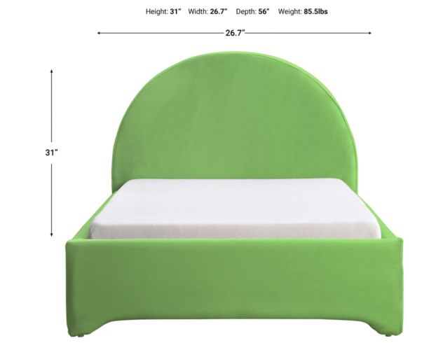 Second Story Home Clover Green Toddler Bed large image number 4