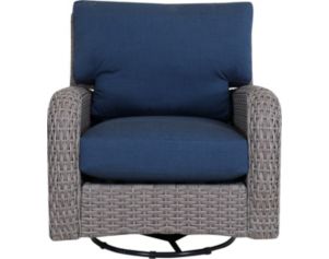 South Sea Rattan St Tropez Stone Lapis All Weather Swivel Glider
