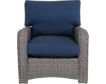 South Sea Rattan St Tropez Stone Lapis All Weather Outdoor Chair small image number 1