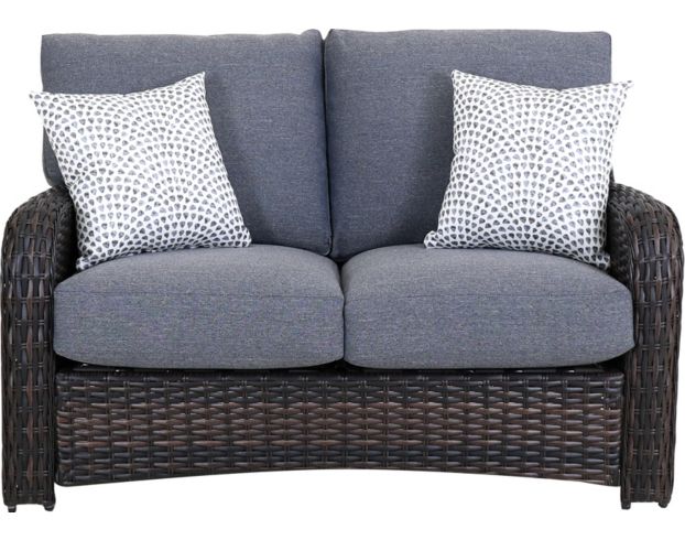 South Sea Rattan St Tropez Outdoor Loveseat large image number 1
