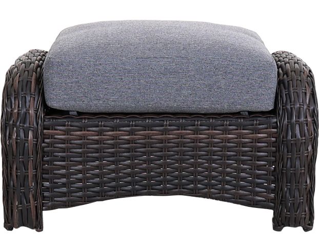 South Sea Rattan St Tropez Outdoor Ottoman large image number 1