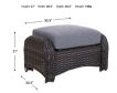 South Sea Rattan St Tropez Outdoor Ottoman small image number 6