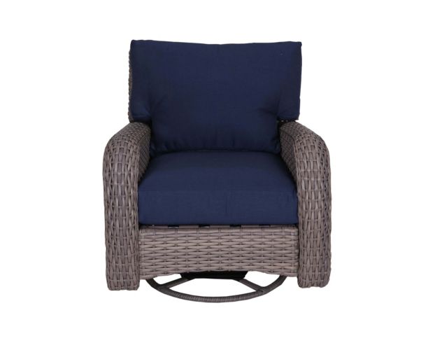 South Sea Rattan St Tropez All Weather Swivel Glider large image number 1