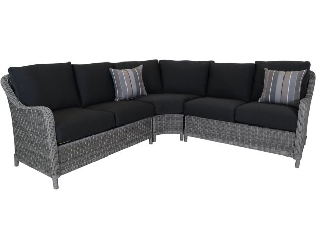 South Sea Rattan 3-Piece Sectional large image number 1