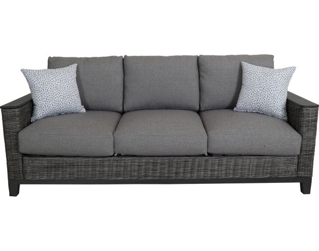 South Sea Rattan Timberline Platinum Sofa large image number 1