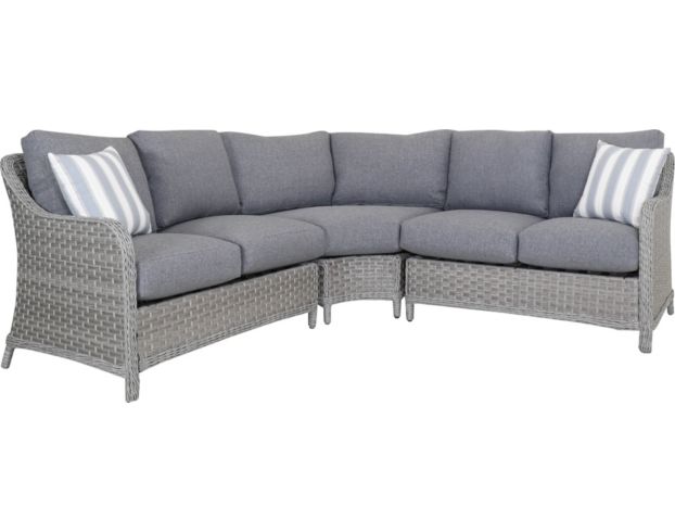 South Sea Rattan Mayfair 3-Piece Sectional large image number 1