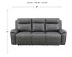 Steve Silver Company Gaston Reclining Sofa small image number 8