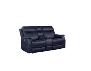 Steve Silver Company Valencia Power Reclining Loveseat with Console