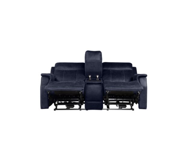 Steve Silver Company Valencia Power Reclining Loveseat with Console large image number 4