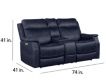 Steve Silver Company Valencia Power Reclining Loveseat with Console small image number 11