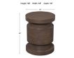 Steve Silver Company Duke Mocha Accent Table small image number 4