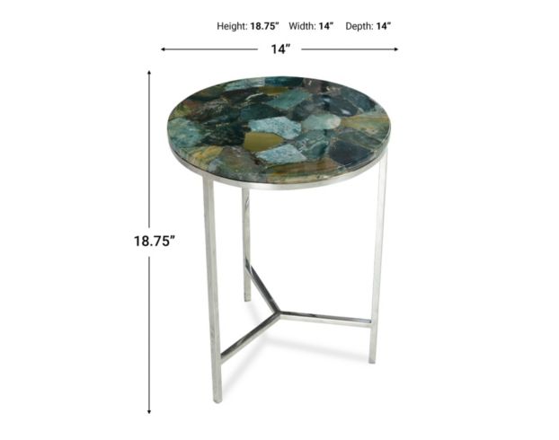 Steve Silver Company Foster Green Accent Table large image number 5