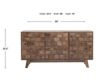 Steve Silver Company Darby Walnut Accent Server small image number 10