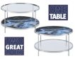 Steve Silver Company Averie Reversible Top Coffee Table small image number 3