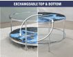 Steve Silver Company Averie Reversible Top Coffee Table small image number 6