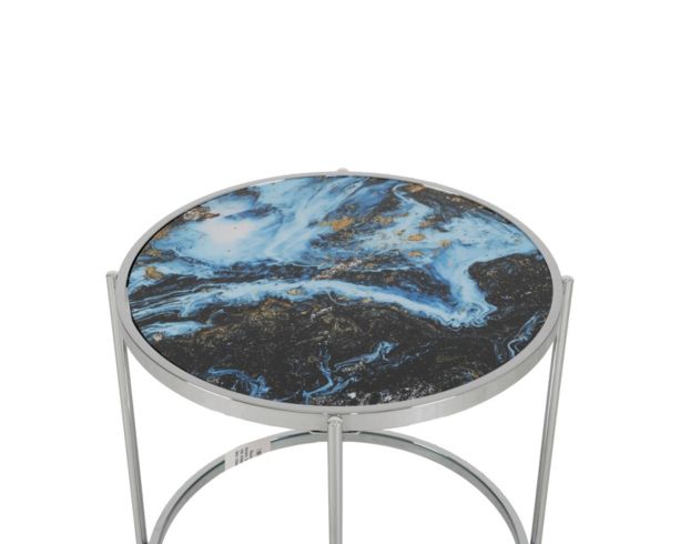 Steve Silver Company Averie 23-Inch Reversible Round End Table large image number 3