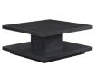 Steve Silver Company Canyon Black Square Coffee Table small image number 2