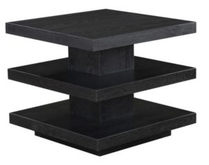 Steve Silver Company Canyon Black Square End Table